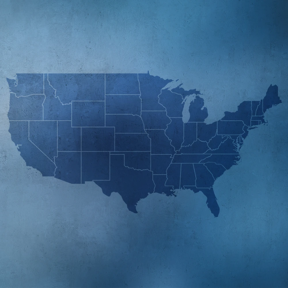 Sun Ballast US Production sites map